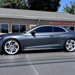 Berardi's Auto Detailing - Fresh tint, detailing and Ceramic coat on Audi RS5. Never looked better!