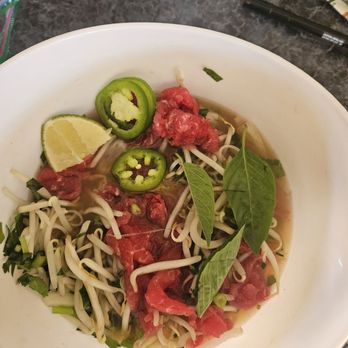 Pho Planet - Pho #2 with all the fixings and rare Filet Mignon - Vietnamese Near Me - Upland, California