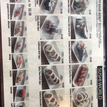 Sushi World - Sushi Bars Near Me - Cypress, California