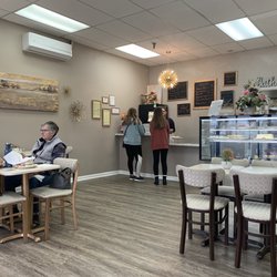Brandi's Bakery and Bistro - Inside of the bistro has a very updated, clean and chic look about it.