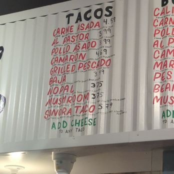 The Taco Stand - Menu - Mexican Near Me - Costa Mesa, California