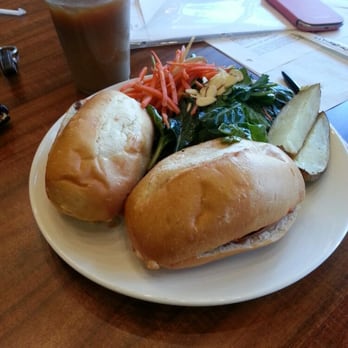 Spero Spera - Salami and potato sandwich with iced coffee - Coffee & Tea Near Me - Honolulu, Hawaii Spero Spera - Salami and potato sandwich with iced coffee - Coffee & Tea Near Me - Honolulu, Hawaii