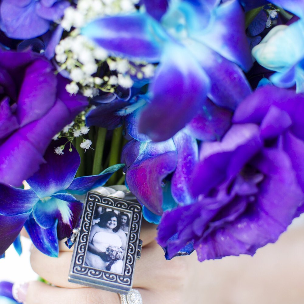 Flowers by Erin - Added a charm for my sister in law who could only attend in spirit. She also added smaller ones to the guys butineers! - Wedding Planning Near Me Flowers by Erin - Added a charm for my sister in law who could only attend in spirit. She also added smaller ones to the guys butineers! - Wedding Planning Near Me