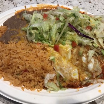 La Milpa - Chicken Enchiladas Montadas - Mexican Near Me - Milpitas, California La Milpa - Chicken Enchiladas Montadas - Mexican Near Me - Milpitas, California