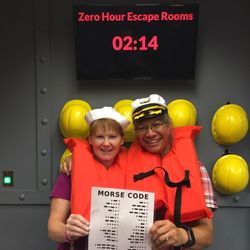 Zero Hour Escape Rooms - We survived!!!!