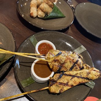 Malai Kitchen - Grilled Satay and Fried Imperial Rolls - Thai Near Me - Dallas, Texas Malai Kitchen - Grilled Satay and Fried Imperial Rolls - Thai Near Me - Dallas, Texas