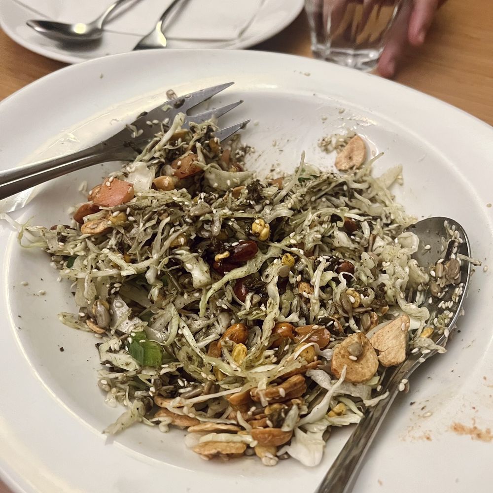 Royal Rangoon - Tea leaf salad, also very good - Asian Fusion Near Me - Berkeley, California