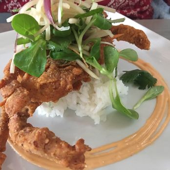 Red 36 - Soft shell crab special - Seafood Near Me - Mystic, Connecticut Red 36 - Soft shell crab special - Seafood Near Me - Mystic, Connecticut