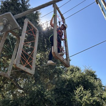 Highline Adventures - Section of the high line. - Ziplining Near Me - Buellton, California