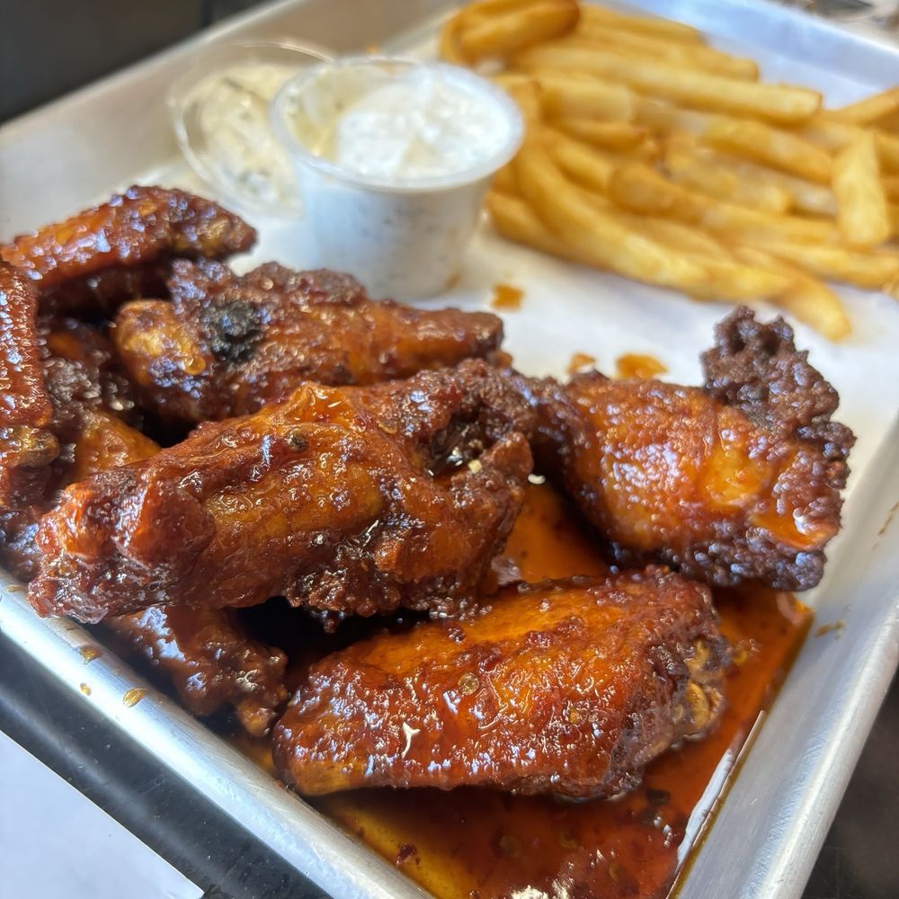 Thompson Brewing - Wings - Chipotle Maple - the best flavor!!! - American Near Me - Riverside, California Thompson Brewing - Wings - Chipotle Maple - the best flavor!!! - American Near Me - Riverside, California