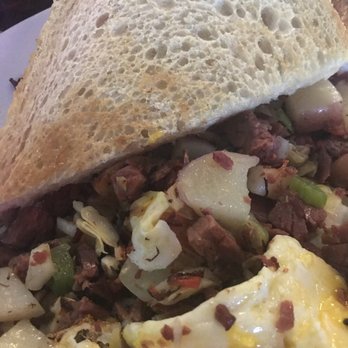 Murphy's Law - Corned Beef Hash Breakfast & a Breakfast Sandwich - Irish Near Me - Chandler, Arizona