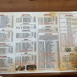 Happy Wok Chinese Restaurant - Menu