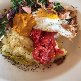 Bounty Kitchen - Queen Anne - Breakfast polenta special - Salad Near Me - Seattle, Washington