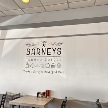 Barneys Cafe - tables and chairs in a restaurant - Breakfast & Brunch Near Me - The Colony, Texas