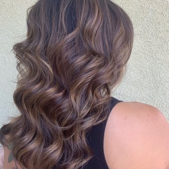 Hair by Crystal - Dark Blonde Balayage done by Crystal! - Hair Stylists Near Me - Fontana, California