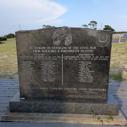 Fort Ocracoke Historical Marker - Fort Ocracoke Historical Marker