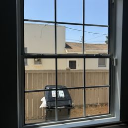 AFTER! Removal of privacy film and possibly mold too?! AFTER! Removal of privacy film and possibly mold too?!