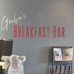 Gochas Breakfast Bar - Fayetteville - Inside sign