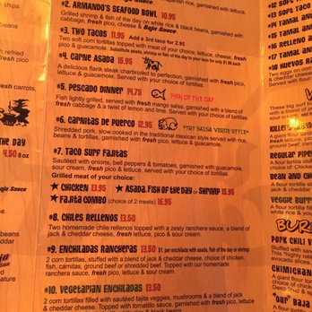 Taco Surf - Menu - Mexican Near Me - Seal Beach, California