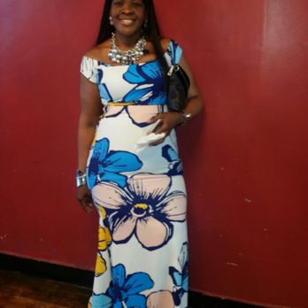 Muffets Closet - Styling in our maxi print crop set. - Women's Clothing Near Me - Brooklyn, New York Muffets Closet - Styling in our maxi print crop set. - Women's Clothing Near Me - Brooklyn, New York