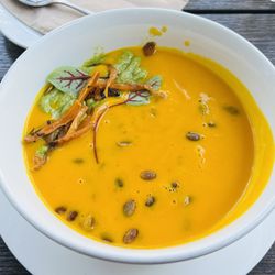 Sweet Grass Grill - Thai carrot soup. YUM!!