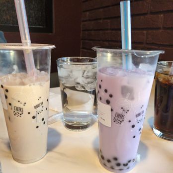 Ichiddo Ramen - BLACK milk BUBBLE TEA AND  TARO BUBBLE TEA. Yummy!! - Ramen Near Me - Fort Wayne, Indiana
