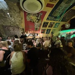 Absinthe Bar - Packed every night!!
