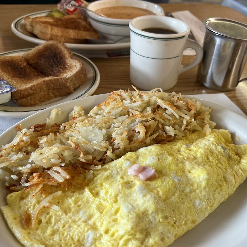 10-4 Cafe - Ham and cheese omelette - Cafes Near Me - Grandview, Washington 10-4 Cafe - Ham and cheese omelette - Cafes Near Me - Grandview, Washington