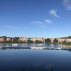 Exeter Farmer's Market - Beautiful view of the Squamscott River next to the farmers market