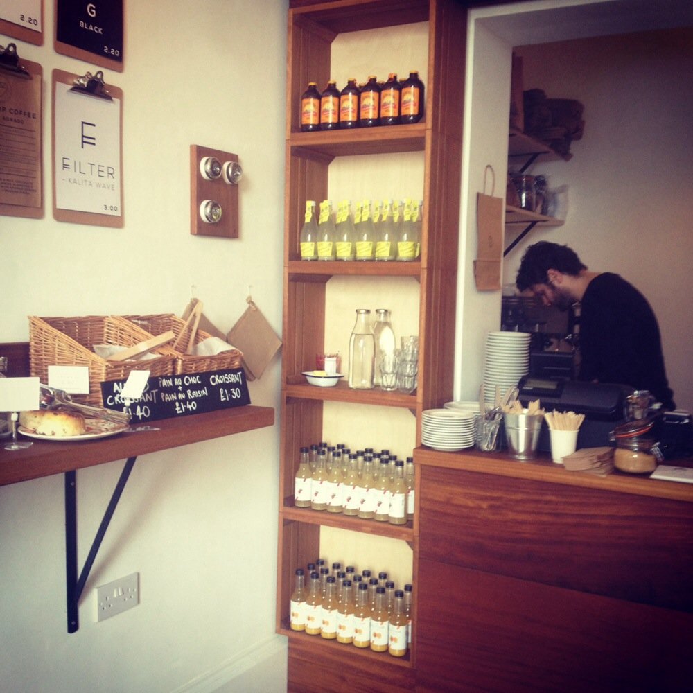 Delicious cafe, chic space.