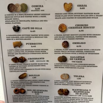 Pan y Cafe - Pan Dulce Menu (11/2025) - Bakeries Near Me - Santa Ana, California Pan y Cafe - Pan Dulce Menu (11/2025) - Bakeries Near Me - Santa Ana, California