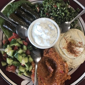 Cafe Elegante - Vegetarian Appetizer Sampler $14.95 - Middle Eastern Near Me - Burbank, California Cafe Elegante - Vegetarian Appetizer Sampler $14.95 - Middle Eastern Near Me - Burbank, California