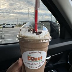Dear Donut Man - Manvel - Mocha frappe