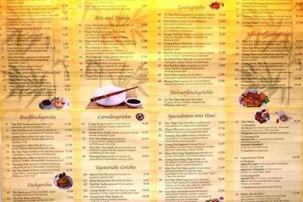 Menu photo 3 Viet-Thai-Restaurant Wolfenbüttel, NI
