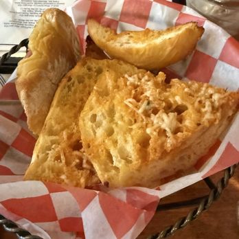 Rockfish Harbor Grill - Basket of Garlic-Cheese Bread- not good - Seafood Near Me - Monterey, California Rockfish Harbor Grill - Basket of Garlic-Cheese Bread- not good - Seafood Near Me - Monterey, California