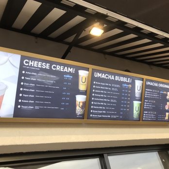 ÜMACHA - Menu - Bubble Tea Near Me - Edgewater, New Jersey