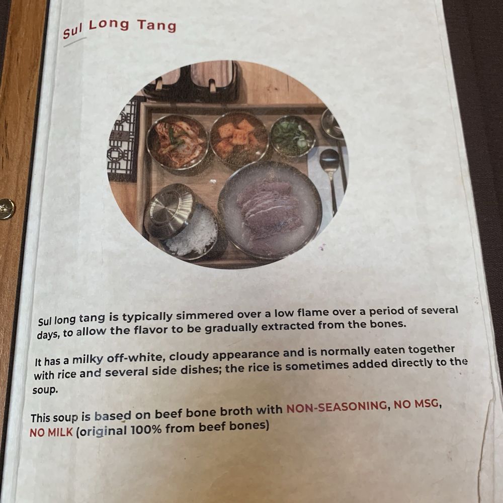 Han Sang - Menu - Korean Near Me - Millbrae, California