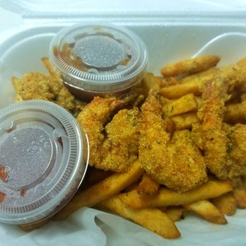 Madison Crab House - Fried Shrimp with fries and sauce. $12.00 +tax no drink. - Cajun/Creole Near Me - Chicago, Illinois Madison Crab House - Fried Shrimp with fries and sauce. $12.00 +tax no drink. - Cajun/Creole Near Me - Chicago, Illinois