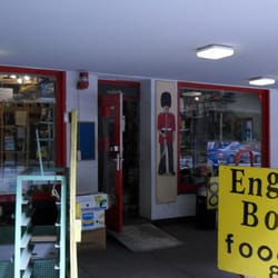 English Books & British Foods - Die Büchersammlung hat mich begeistert, hier der entsprechende Eingang