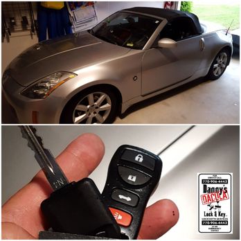 Danny's Dacula Lock & Key - Key Made & Remote
Programmed for 
a 2004 Nissan 350Z
Danny's Dacula Lock & Key
770-906-4443
www.dannysdaculalockandkey.com - Keys & Locksmiths Near Me - Dacula, Georgia