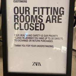 Fitting rooms