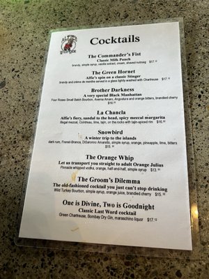 Menu photo 2 Alfie’s Wild Ride Stowe, VT