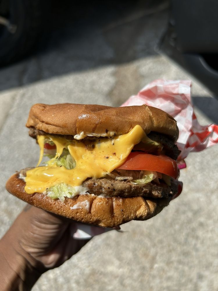 Food from Cream Burger