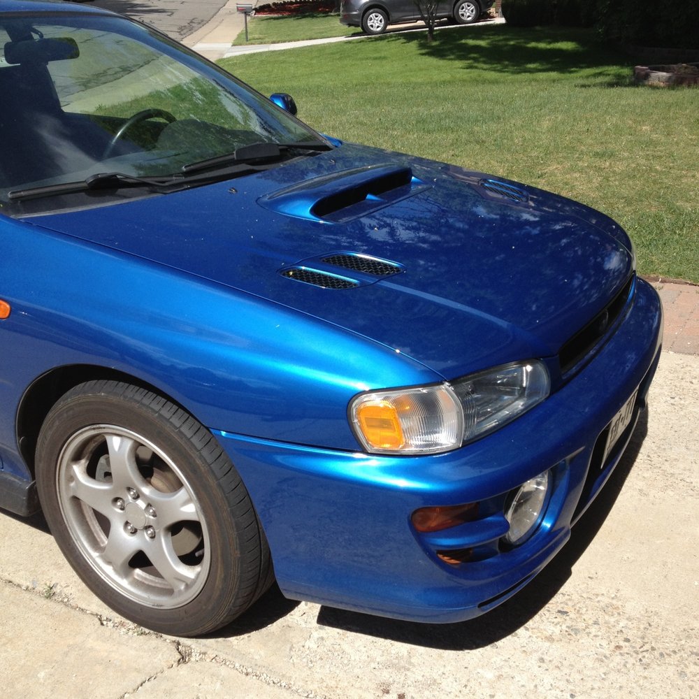 Colorado Clear Bra - Subaru 2.5RS 18in. wrap on hood and side panels. - Auto Detailing Near Me - Arvada, Colorado Colorado Clear Bra - Subaru 2.5RS 18in. wrap on hood and side panels. - Auto Detailing Near Me - Arvada, Colorado