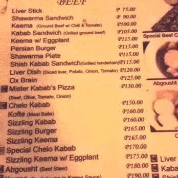 Mister Kabab - Middle Eastern Near Me - Quezon City, NCR Mister Kabab - Middle Eastern Near Me - Quezon City, NCR