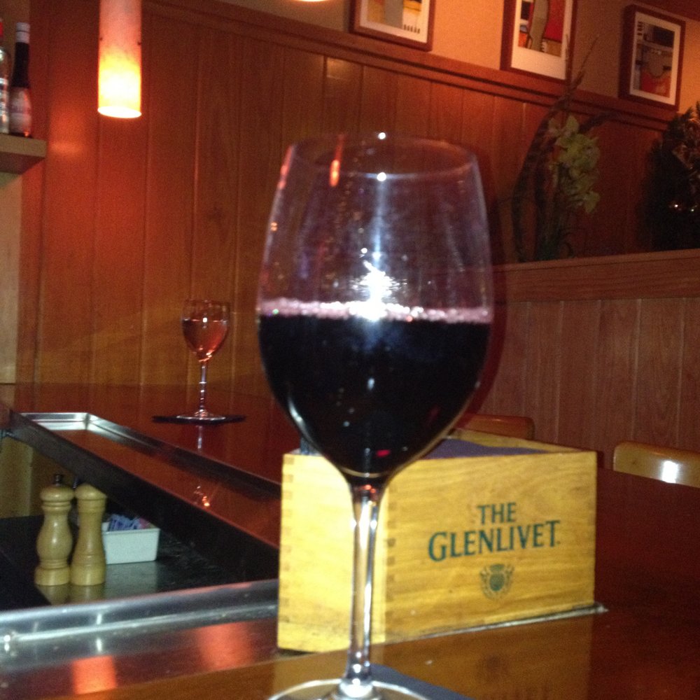 Cafe Maxx - Healthy red wine pour. - Seafood Near Me - Pompano Beach, Florida