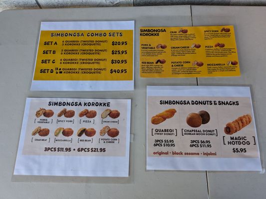 Menu photo 8 Simbongsa Dublin, CA Menu photo 8 Simbongsa Dublin, CA