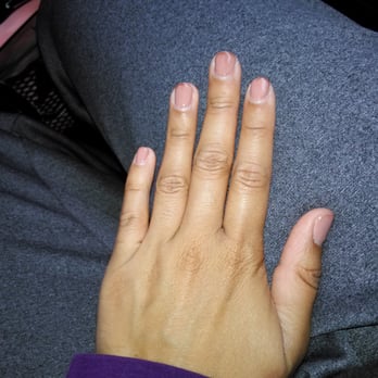 7 Day Spa & Nails - 6 days later.. Discolored gel polish - Nail Salons Near Me - Tempe, Arizona