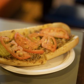 Stuff'D Steaks & Hoagies - Double Trouble Cheesesteak add pickles & tomatoes - Cheesesteaks Near Me - Hershey, Pennsylvania Stuff'D Steaks & Hoagies - Double Trouble Cheesesteak add pickles & tomatoes - Cheesesteaks Near Me - Hershey, Pennsylvania