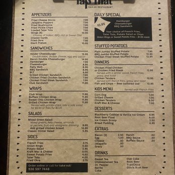 Cork This Tap That - Menu - American Near Me - Montgomery, Texas